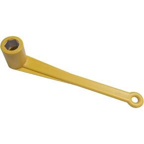 RITE-HITE NEW and IMPROVED, Light-Weight Propeller Wrench w/Stainless Steel Insert, Easy to use and store, and very durable; Comes in Yellow or Red
