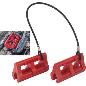 4" Steer Stop Outboard Hydraulic Steering Lock for Outboard Motor Trailering/Transport 1 Pair Red