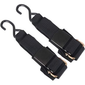 XSTRAP STANDARD Marine Boat Trailer 2" x 4' Trailer Transom Tie-Down Straps, 2PK