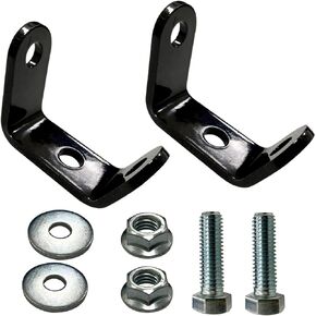 C CLINK Universal Strap Mounting Bracket Kit for BoatBuckle G2,BoatBuckle Universal Mounting Bracket Kit (Black) for Boat Trailers 3-Sided Brackets