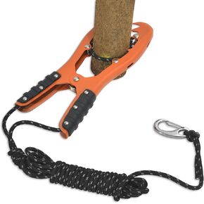 Kayak Brush Gripper, Kayak Anchor Grip with 16.4ft Paracord and Snap Hook to Anchor Float, Canoe, Boatfor for Fishing Boating Camping
