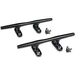 Boat Cleats 316 Stainless Steel Dock Cleats for Boat,4 Inch 5 Inch 6 Inch 8 Inch,Marine Cleats,Open Base Cleats,Rope Cleat with Fasteners for Boat Docks,Kayaks, Nautical Decor,Pack of 2