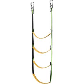 4 Step Boat Rope Ladder，Boat Rope Ladder Extension,Assist Boat Folding Ladder,Swim Ladder for Sailboat,Kayak, Canoeing (4 Steps)