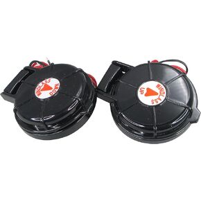 Pactrade Marine Boar Anchor Windlass Winch Foot Compact Switch Black 1 Pair Up and Down 12/24V 5A Hardware