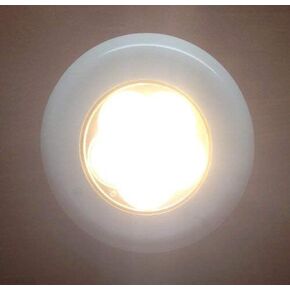 Marine Boat 6 LED Warm White Ceiling Courtesy Light Plastic Flush & Surface