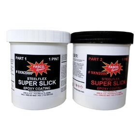 Super Slick 2000 Epoxy Bottom Coating for Airboats, Jet Ski's, etc.: Quart Kit