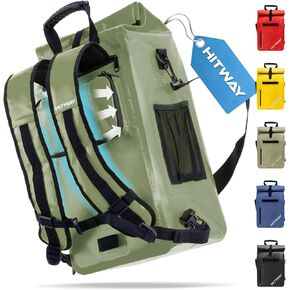 HITWAY 3 in 1 Bike Bag Waterproof Bike Pannier Bag 29L Large Capacity Bike Rack Bag Professional Cycling Accessories for Bicycles Rear Rack Bike Rear Seat Trunk Bag