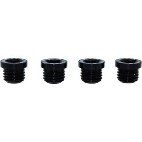 Maxmoral 4pcs Dust Proof Screws Bolts Plugs M10x1.25 Mountain Bike Brake Screw Nut Aluminum Alloy V Brake Screw