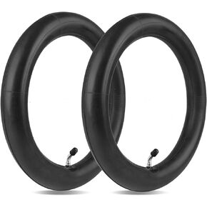 2-Pack 12.5 x 2.25 Scooter Tire Tubes 12 ½ x 2 ¼" CR202L-A60 Angled Valve Stem Heavy Duty 12" Bike Tubes Compatible with Most 12.5 X 1.75/2.25" 12 1/2 x2 1/4 Kid Bike Tubes/Scooter Inner Tubes