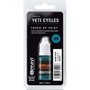 G-Paint Yeti Bike Touch-Up Paint - SPRUCE - 10ml Bottle - Touch-Up Paint Kit for Scratched or Chipped Bike Frames - GPaint Bike Paint