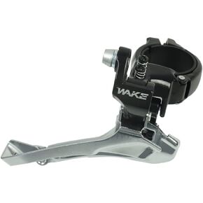 Bike Front Derailleur，FOMTOR Universal 31.8mm and 34.9mm 2Speed-11Speed 46-52T Aluminum Alloy Bicycle Derailleurs, Bicycle Parts, Bicycle Accessories for MTB Mountain Bike BMX Road Bikes (Black)