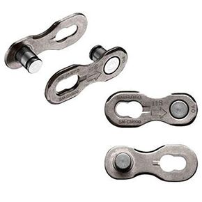 Shimano 11 Speed Quick-Link Connector SM-CN900 Silver 2 Pairs in Ziplock Bag