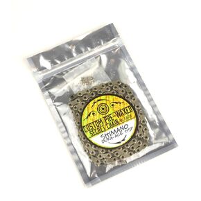 SILCA - Ultrasonic Cleaned and Waxed Genuine SRAM 12 Speed Chain (SRAM AXS Flat Top) - Bike Chain, Wattage Saving Bicycle Chain with Super Secret Wax, Chain Un-Cut 116L | Clean Finish