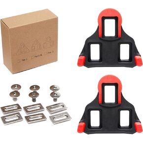Bike Cleats Compatible with Shimano SPD-SL Locking Cycling Pedals Indoor Cycling & Road Bike Cleat for Shimano SH10 SH11 SH12 System