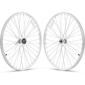 Firmstrong Beach Cruiser Bicycle Wheelset, Front and Rear