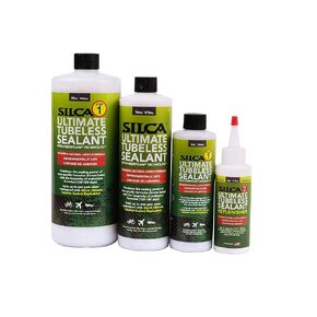SILCA Ultimate Tubeless Tire Sealant - Replenisher| Long Lasting, Fast Sealing Bike Tire Sealant | Tubeless Sealant - MTB, Road, Gravel Bicycle Tires | Tire Sealant Bicycle (4oz - Replenisher)