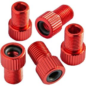 Presta Valve Adapter - Convert Presta to Schrader - French/UK to US - Inflate Tire Using Standard Pump or Air Compressor