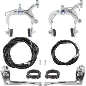 Sunlite Side Pull Brake Set, 61-79mm Reach, Silver