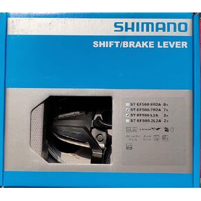 Shimano ST-EF500 3 x 7-Speed Brake/Shift Lever Set Black