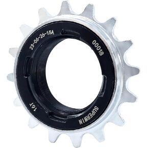 ZUKKA Single-Speed Bike Freewheel 16t/18t/20t Bicycle Freewheel Compatible 1/2 x 1/8 One-Speed Cycling Replacement Accessory in Saudi Arabia