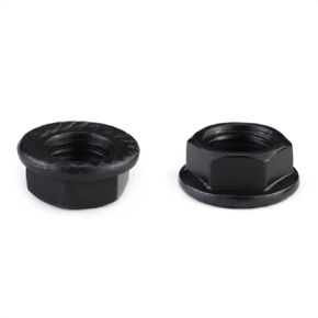 VANICE 2 Pcs 14mm Crank Arms Nuts for Bicycle Bottom Bracket Cotterless Crank Axle Threaded