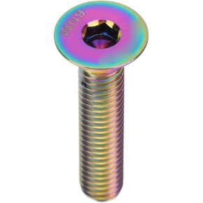 VBESTLIFE دراجة الجذعية الترباس المسمار M6x30mm سبيكة مقاومة للصدأ خفيفة الوزن المدمجة سماعة غطاء الترباس التبعي