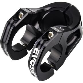 EVOSID Bike Stem 35mm Short MTB Handlebars Riser Ultra-Light CNC Aluminum Alloy 31.8 * 28.6mm for Mountain Bike Enduro Trail AM XC FR DH