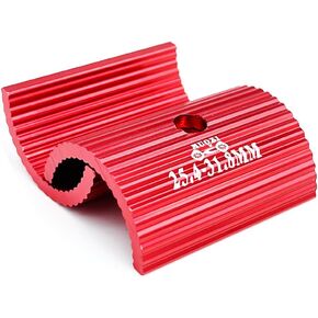 1Pair Bike Handlebar Shim Bicycle Handlebar Stem Shim Handle Bar Adapter Reducer Aluminum Alloy Clamp Spacer Conversion Shims 25.4 to 31.8 MM Cycling Parts Components