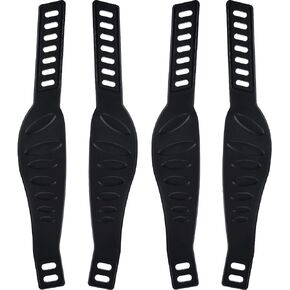 2 Pairs Exercise Bike Pedal Straps Universal Pedal Straps for Exercise Cycle Home or Gym, 2.24 x 12.99 Inch