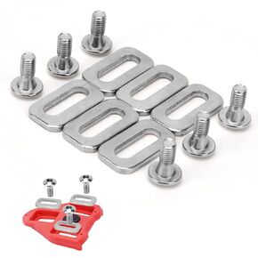 Delta Cleat Screws, SPD Clip Screws, Replacement Screws Compatible with Delta Bike Cleats, SPD Clip Wrench, Indoor Cycling & Road Bike Delta Cleat Screws with Wrench(6pcs)