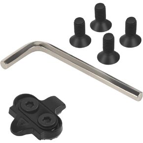 ChengFu SBD Clips, Delta Cleat Screws Compatible with Delta Bike Cleats, Replacement Screws for Spinning Clip-Less Cycle Shoe, Not Include in Clips