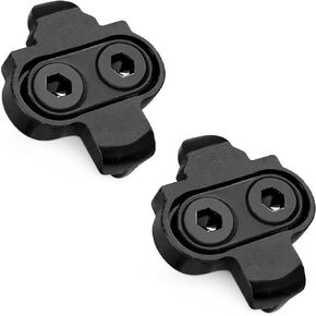 MARQUE SPD Compatible Bike Cleats - Compatible with Shimano SM SH51, Cleat Set for Indoor Cycling, Outdoor Road Cycling, Mountain Biking, Designed for Women and Men Spinning Clipless Cycle Shoe Black