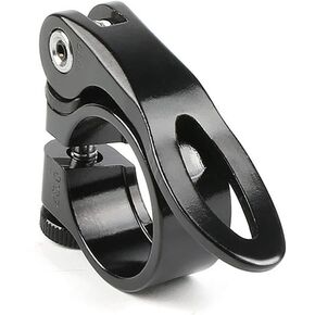 Bike Seat Post Clamp 28.6mm is suitable for 25.4mm diameter seat Post Bike Road Bike Aluminum Alloy Seat Tube Clip Bicycle Quick Release Seat Clamp for Aluminum Frames Only.