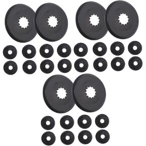 30 Pcs flywheel cover bicycle spokes bike spokes bike sprocket freewheel guard hub spoke protector road Flywheel Protection Cover Flywheel Steel Wire Protector Plastic Chain Cover