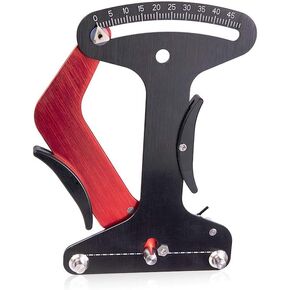 Spoke Tension Meter, Aluminum Alloy Stable Accurate Measurement Reliable Indicator Wheel Bicycle Tool, Adjustable Repair Road Bike Indicator Meter Tensiometer
