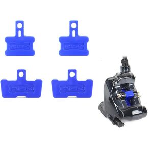 Hydraulic Disc Brake Bleed Blocks Compatible with Shimano, AVID SRAM and More, Pack of Assorted 4 pcs (2 PCS for 2-Piston Caliper and 2 PCS for 4-Piston Caliper)