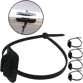 4 Sets Zip Ties To Frame MTB Bike Cable Guide Brake Cable Shift Cable Derailleur Cable Base Guide Clip Fitting Line Tube Housing Durable