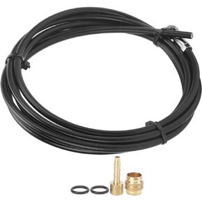 VGEBY Bike Brake Oil Tube, Bicycle 2M Disc Brake Oil Tube Brake Hose Kit with Connection Insert Fit for MAGURA MT4/MT4E/MT5 Bicycle And Spare Supplies Magura Disc Brake Hose Magura