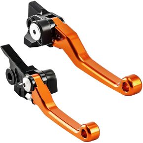 KAX عتلات الفرامل والقابض القصيرة 2 قطعة تناسب XR250 1996-2004 XR400 1996-2004 CR500 1992-2001 CR125R CR250R 1992-2003 CRF450R 2002-2003 عتلات الدراجات النارية