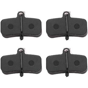4 Pairs Bicycle Brake Parts Resin Semi Metal Bicycle Disc Brake Pad for SAINT M810, M820, ZEE M640