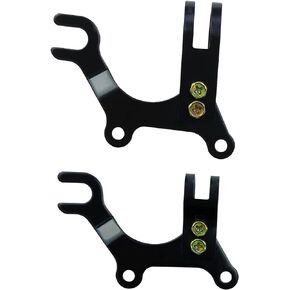 DoThisAllDay Brake Bracket Adapter 2pcs(160/20mm & 160/31.8mm),Disc Brake Bracket Converter Bike Components & Parts