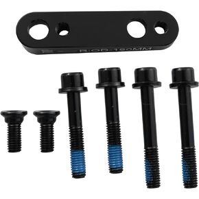 LQ Industrial Disc Brake Mount Adapter 160mm Rear Mountain Bike Disc Brake Caliper Mount Adapter for Road Bike Brake Caliper