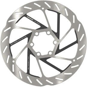 SRAM HS2 Disc Brake Rotor - 160mm, 6-Bolt, Rounded, Silver/Black