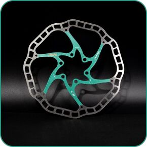 Pro 160mm Disc Brake Rotor R7 for Road Bike Super Light Weight Stainless Steel Mix with Carbon Steel Black