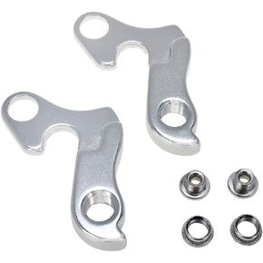 2 Pcs Universal Derailleur Hanger for Cyclocross Bike, Hybrid Bike, Mountain Bike, Road Racing Bike