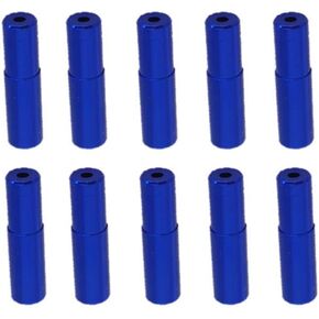 10 Pieces 4mm Aluminum Bike Shift Derailleur Cable Ferrules Bicycle Shift Cable Housing Ends