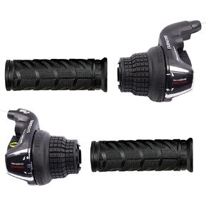MAKELEN Shimano Twist Shifter Lever Revoshift Shift Lever SL-RS35، 21 سرعة لليمين 7 سرعات لليسار 3 سرعات (بدون SIS) رافعة تروس للدراجة الجبلية للدراجات الجبلية