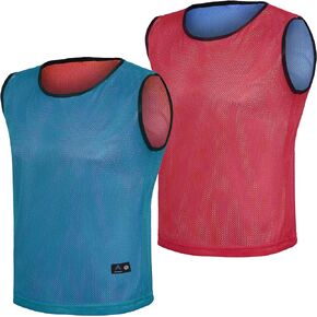 Athllete 6 Pack,12 Pack Breathable and Lightweight Basketball Jersey - Reversible Basketball Jerseys for Optimal Comfort