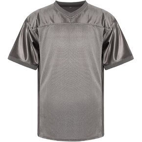 MESOSPERO Men's Football Jersey Blank Football Practice Jersey for Athletic Training and Daily Leisure