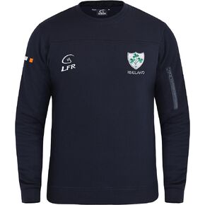 Malhan Ireland Rugby Sweatshirt for Men Navy Blue